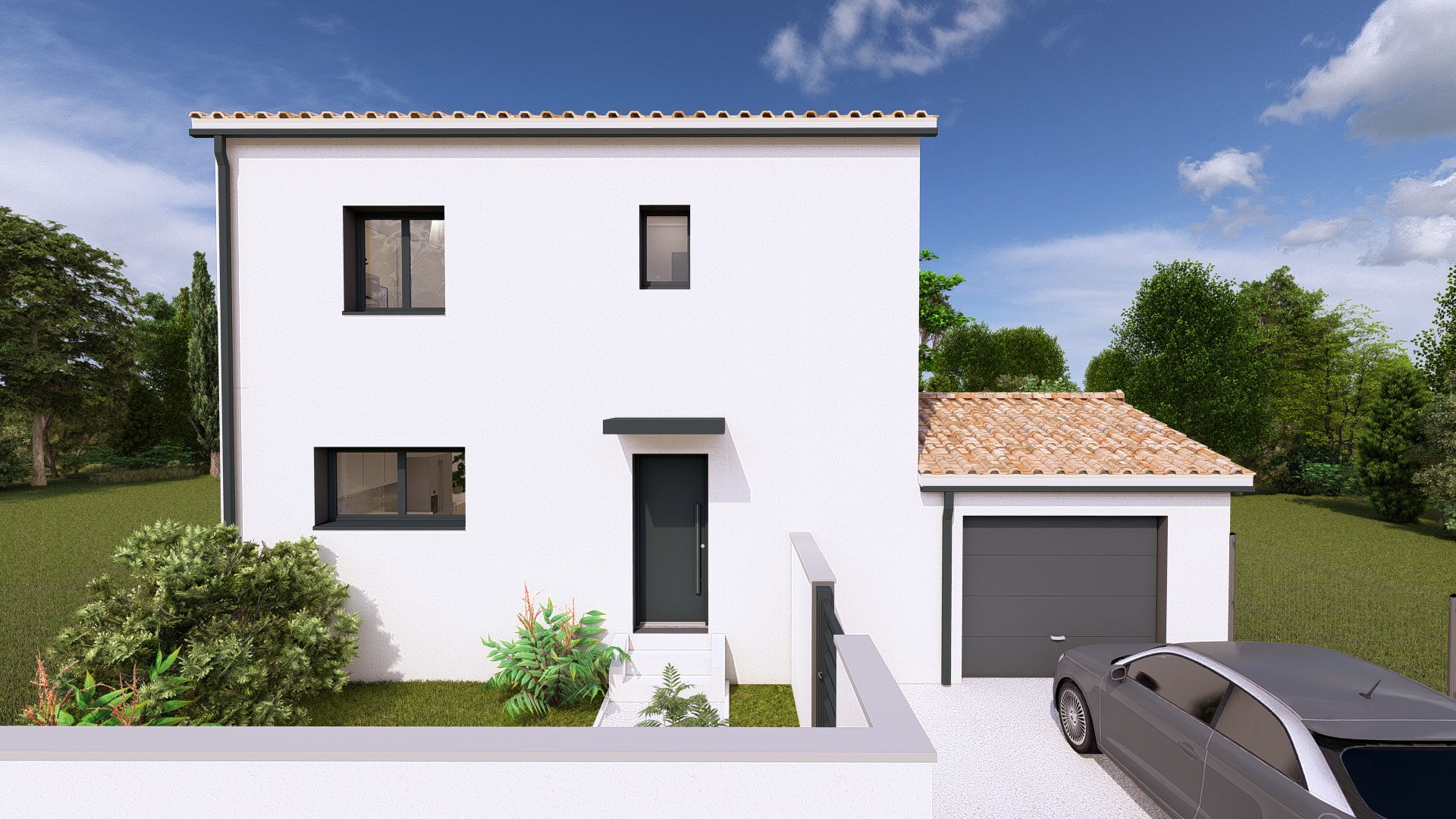 Maison neuve 3 chambres à Marguerittes – Lumineuse et moderne, avec jardin